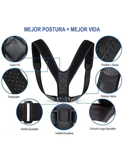 Corrector De Postura Ergonómico